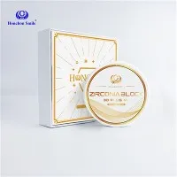 كتل زركونيا ثلاثية الأبعاد عالية الشفافية بالإضافة إلى طبقات متعددة